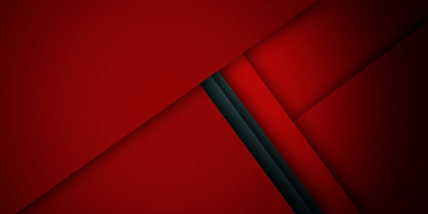 istock Abstract red background with blank space of paper layer 1219581461