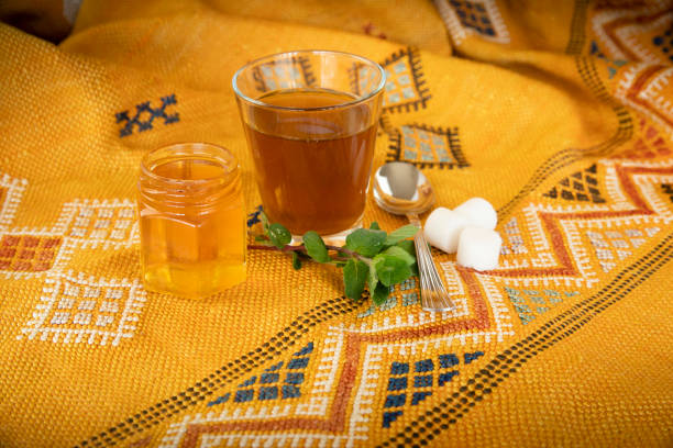 istock A glass of tea in close-up 1219584382