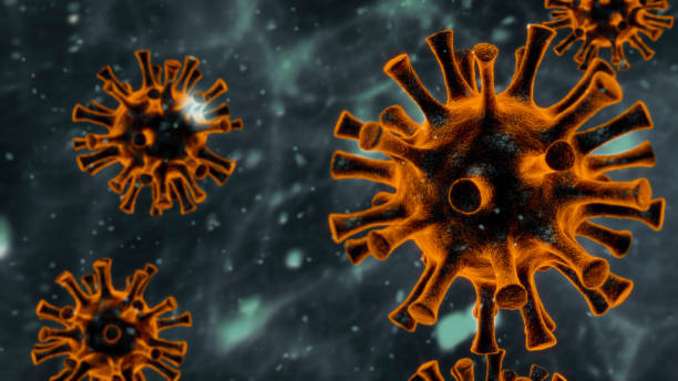istock Abstract Coronavirus COVID-19 or virus backgrounds 1219587793
