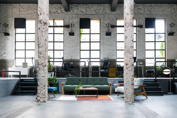 istock Modern Coworking Office Space, No People 1219591607