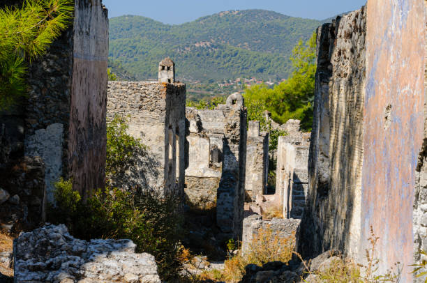 istock Kayakoy abandoned village, Turkey 1219592522