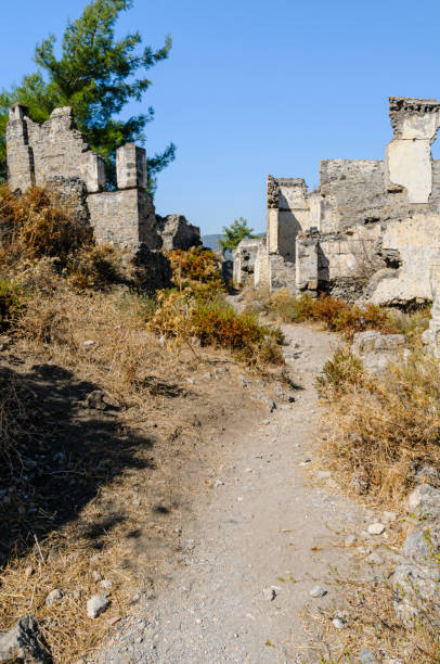 istock Kayakoy abandoned village, Turkey 1219592605