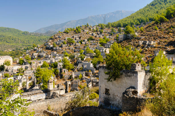 istock Kayakoy abandoned village, Turkey 1219592671