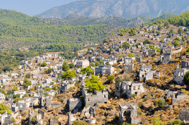 istock Kayakoy abandoned village, Turkey 1219592741