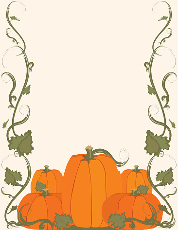 Decorative pumpkin mortice.  Logical layers and groups.