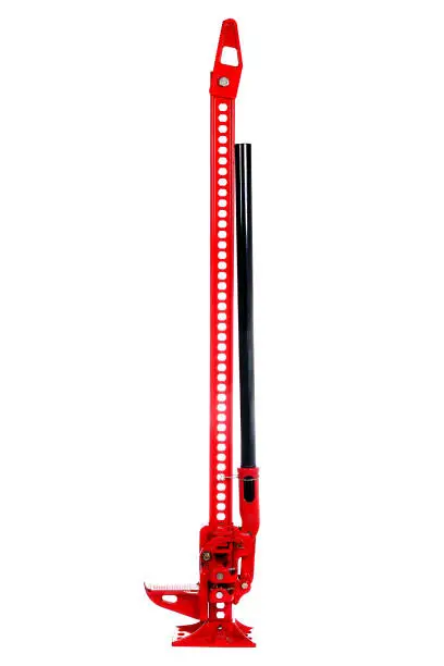 Photo of Red high lift jack