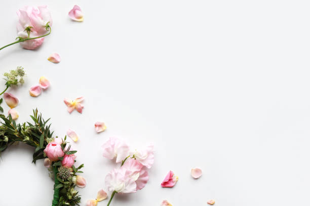 istock tender floral frame in the left corner 1219604065