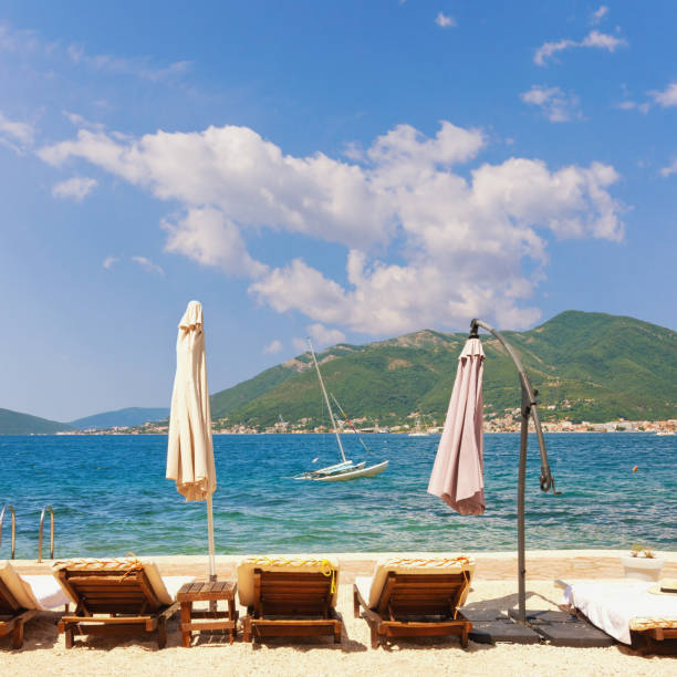 istock Summer beach vacation. Beautiful Mediterranean landscape. 1219605769
