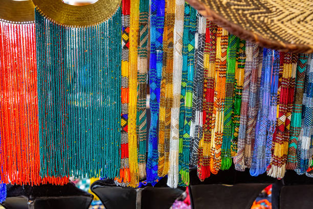 istock African Beaded Necklace 1219607260