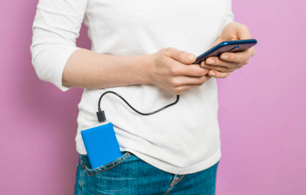 istock Power bank for a mobile phone. Charger. 1219608800