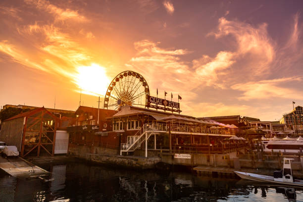 victoria et alfred waterfront au cap, afrique du sud - natural landmark famous place travel destinations nature photos et images de collection