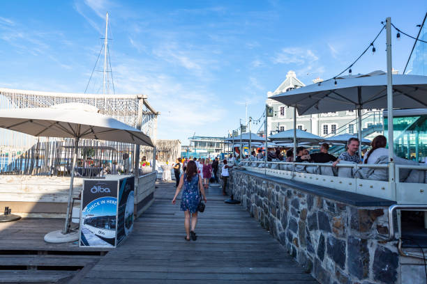 victoria et alfred waterfront au cap, afrique du sud - natural landmark famous place travel destinations nature photos et images de collection