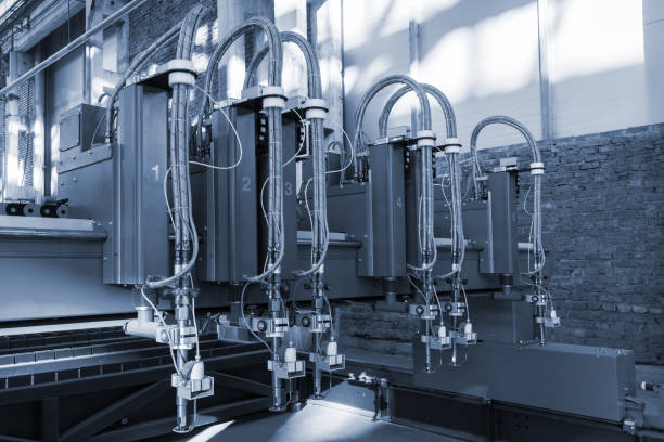 istock machine for cutting metal in a modern plant 1219609889
