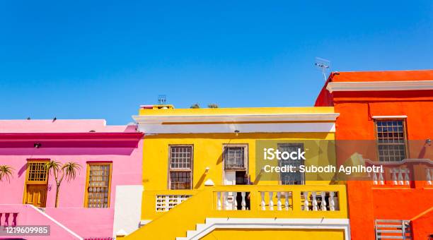Bokaap Malay Quarter Cape Town Stock Photo - Download Image Now - Malay Quarter, Cape Town, Multi Colored