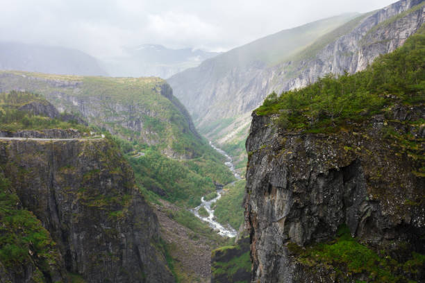 Mabodalen valley in Hordaland. Norway