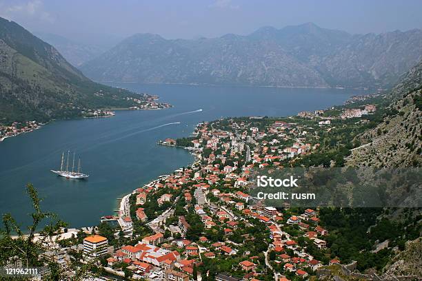 Bucht Von Kotor Montenegro Stockfoto und mehr Bilder von Adriatisches Meer - Adriatisches Meer, Alt, Anhöhe