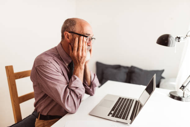 istock mature adult manager in smartworking at home 1219624949