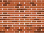 istock Illustration of brick wall background texture 1219629037