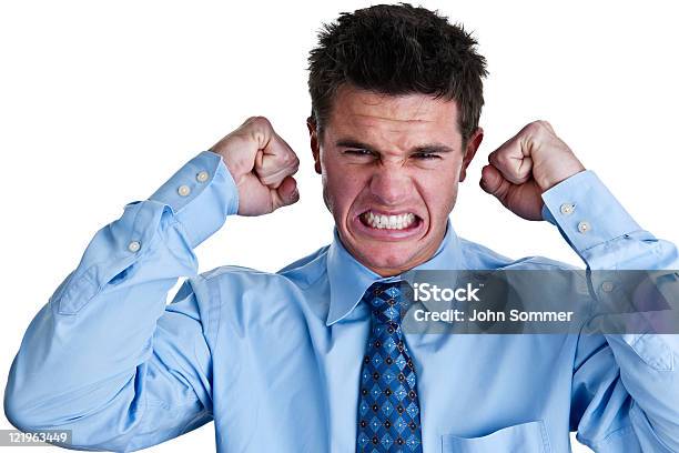 Angry Businessman Stock Photo - Download Image Now - 20-29 Years, 25-29 Years, Adult