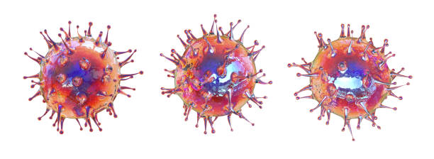istock red coronavirus cell or covid-19 cell 1219641280