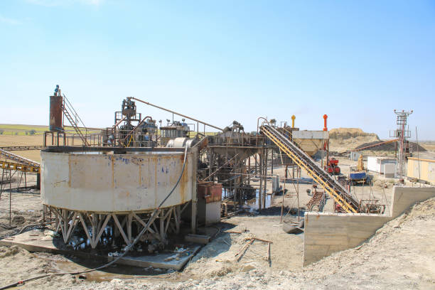istock A section of the raw coal lavvar plant. 1219647744