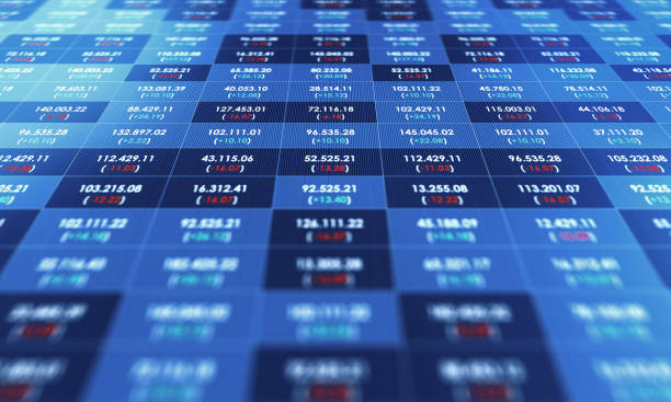 istock Financial and Technical Data Analysis Graph Showing Stock Market Trends 1219648271