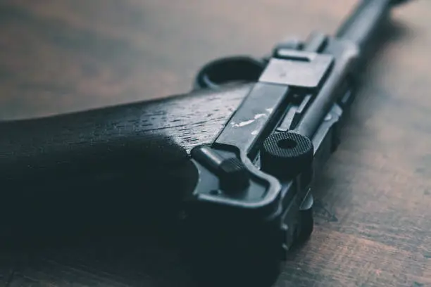 Photo of German semi automatic pistol