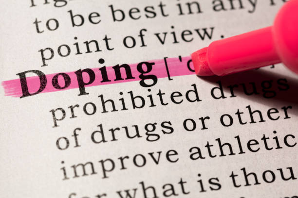 definition of doping - doping imagens e fotografias de stock