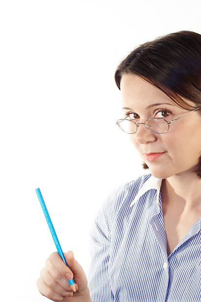 istock Young business woman. 121966101