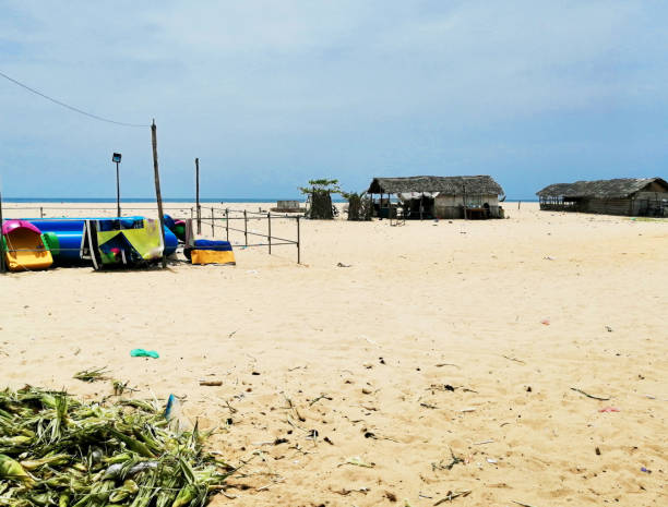 istock The problem of trash on the beach caused by man-made pollution 1219666264
