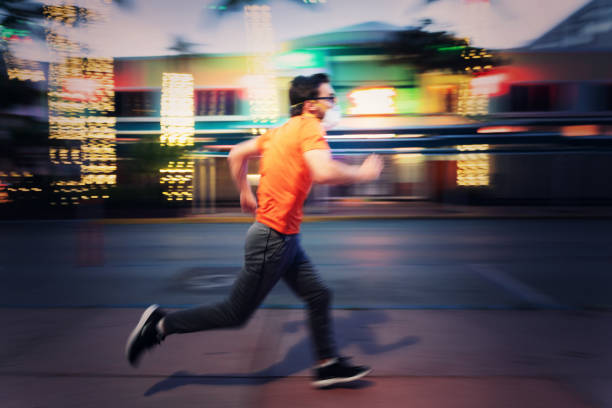 Running in Miami Beach during the pandemic
