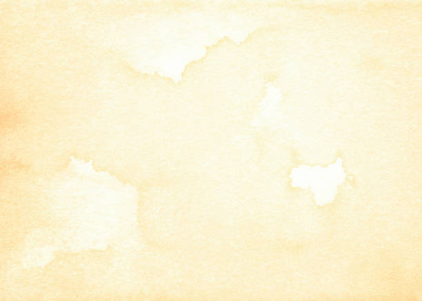 Watercolor Yellow Cream Backgrounds Abstract Gradient stock photo