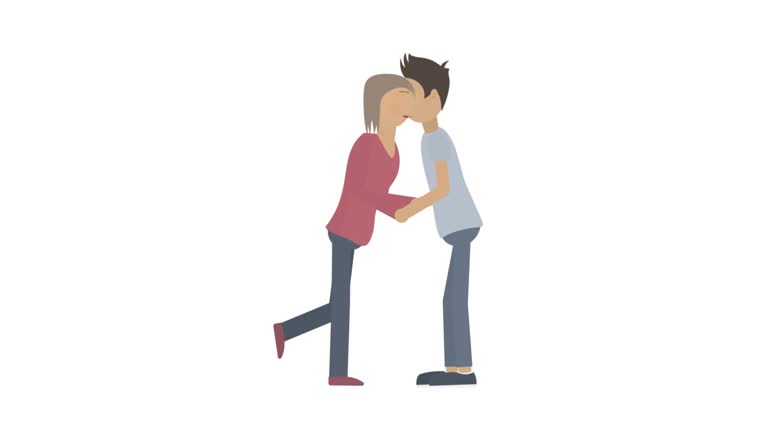 Couple Kissing Cartoon Stock Videos and Royalty-Free Footage - iStock Couple Kissing Cartoon Stock Videos and Royalty-Free Footage - iStock