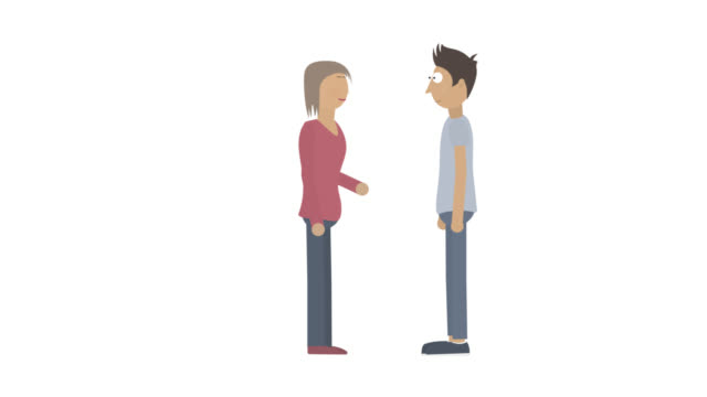 359 Cartoon Of Two People Meeting Stock Videos and Royalty-Free Footage -  iStock