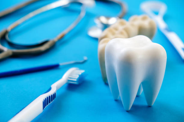 istock dental hygiene concept background 1219681744