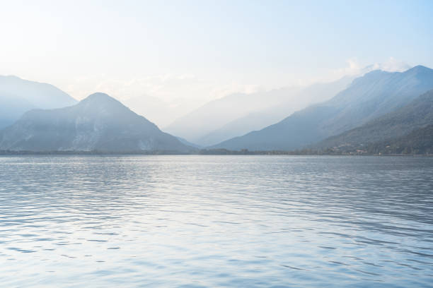 istock Lake Maggiore at sunset 1219683748