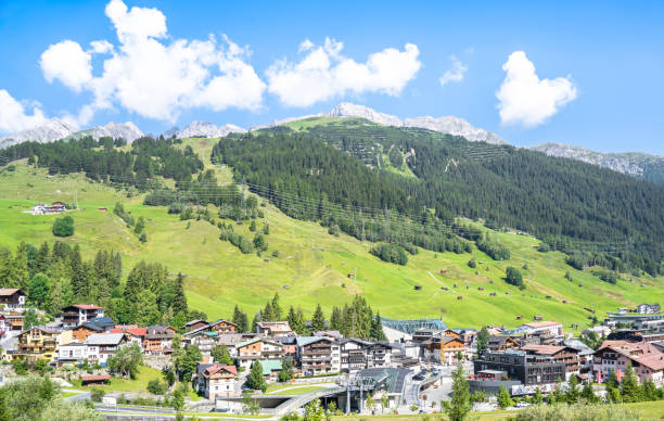 istock Saint Anton am Arlberg in Austria 1219684799