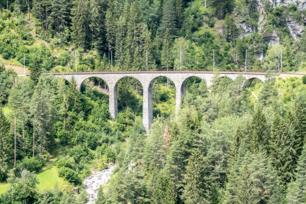 istock Landwasser Viaduct, Davos, Switzerland 1219684889