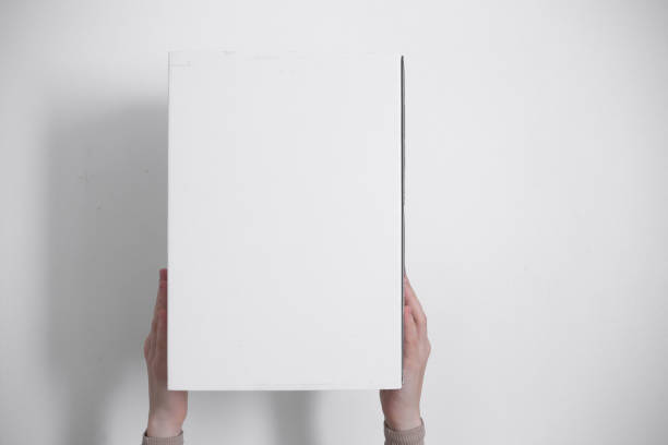 istock A parcel cardboard box in a delivery man hands on a white background. Delivery service concept. 1219684908