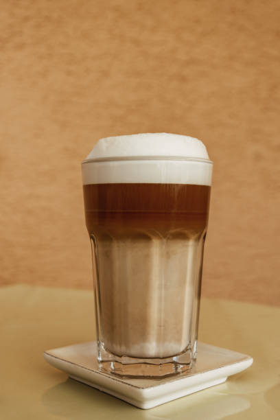 istock Milkshake or coffee served in a glass with lid 1219686226