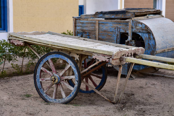 istock Old agricultural tools in African agriculture 1219688039