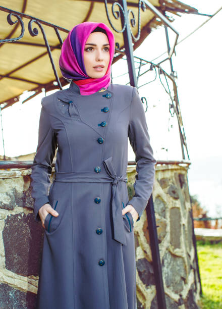 istock Young muslim woman portrait 1219699295