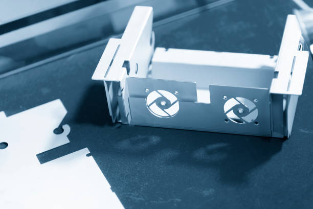 istock The power supply box  form sheet metal plate production. 1219703920