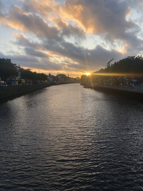 istock Sunrise on the canal 1219705450