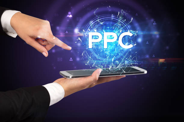 istock Close-up of a touchscreen with abbreviation. 1219705557