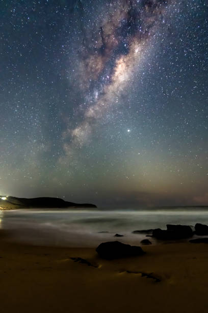 istock Milky Way Night Sky at the Beach 1219706456