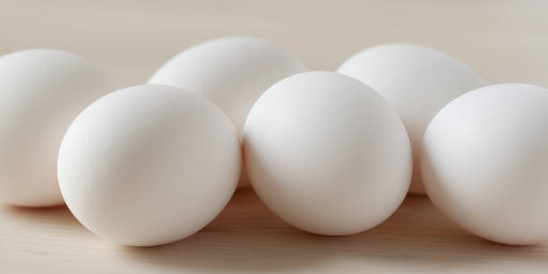 istock fresh white chicken eggs on lie on a wooden surface 1219708005
