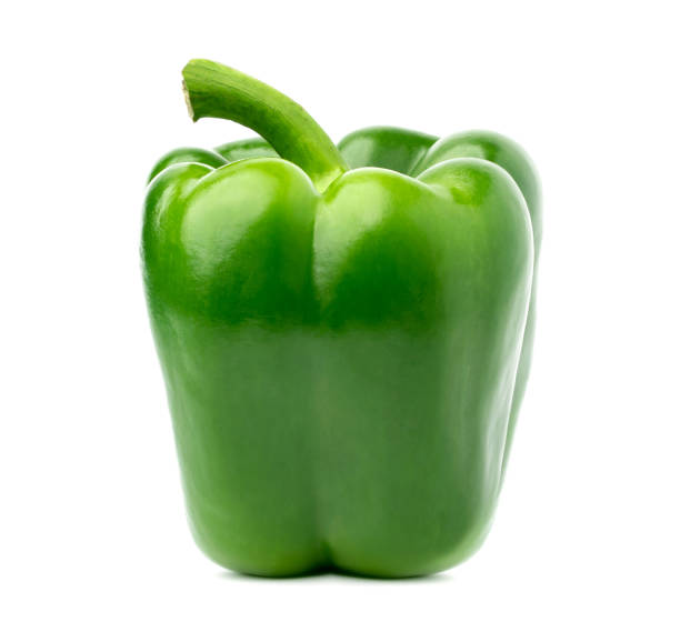 istock green sweet bell pepper isolate on white backgroud 1219708252