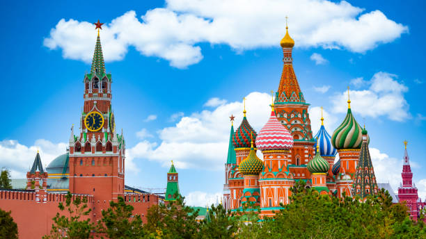 istock St. Basil's Cathedral ancient architecture on Red Square in Moscow City, Beautiful ancient architecture building in Moscow City, St. Basil's Cathedral church Cathedral of Vasily the Blessed, Russia, Bucket list dream destination. 1219709588