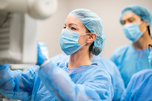istock Surgeons in a hospital 1219710025